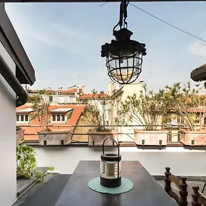 Penthouse Centro Wifi Appartement Milaan